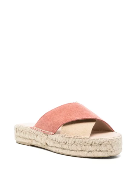 Espadrile Manebi din piele de căprioară