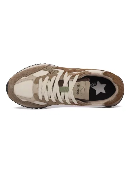 Pantofi Sun68 bej