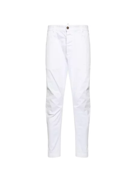 Spodnie Dsquared2 białe