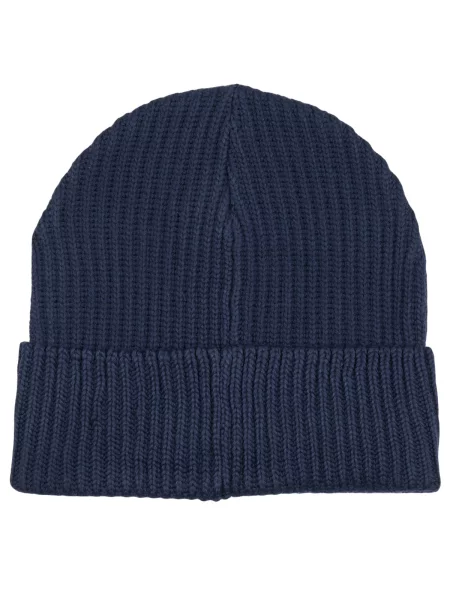 Zimní čepice Patagonia Fishermans Rolled Beanie navy blue námořnictvo