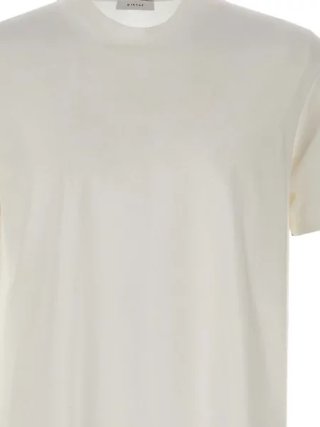 Tricou Diktat cu decolteu rotund alb