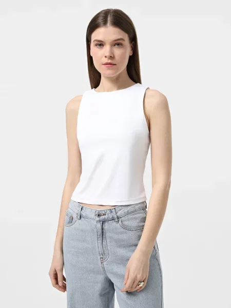 Майка Braska поліамід/еластан білий