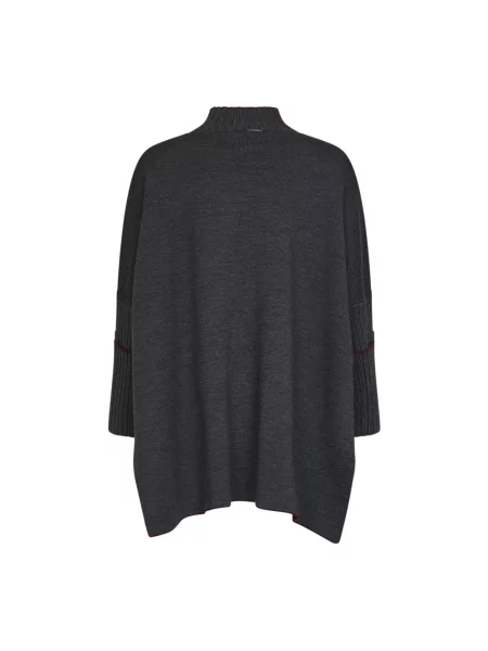 Sweter Herno wełniany szary