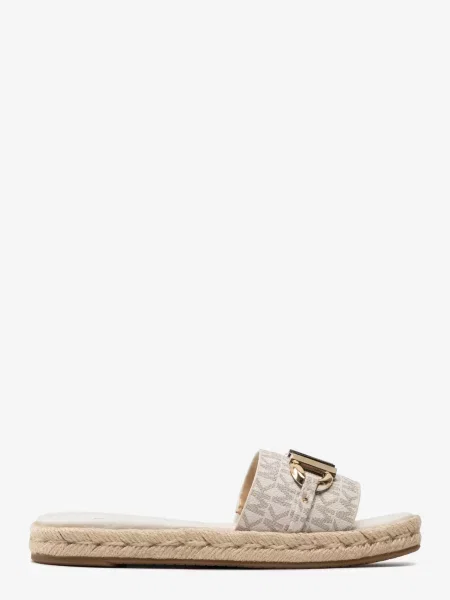 Шльопанці Michael Kors бежеві