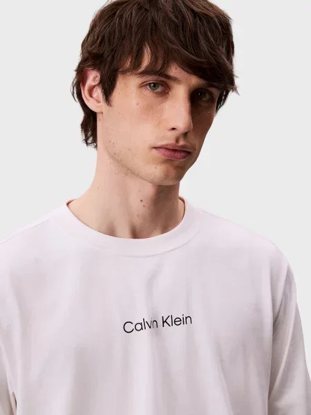 Лонгслів Calvin Klein білий
