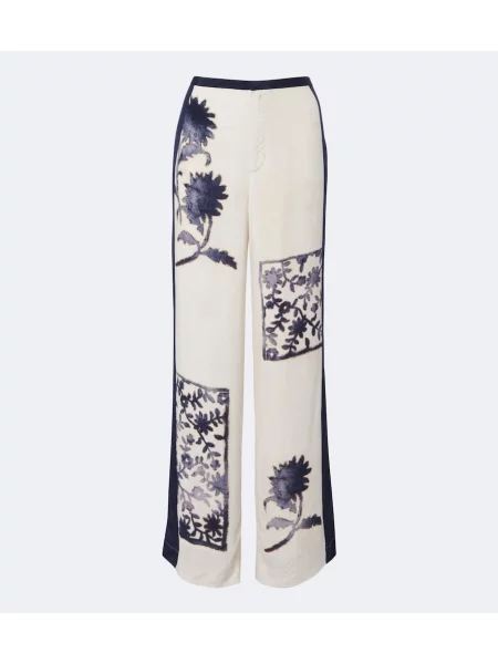 Pantaloni Sir cu model floral