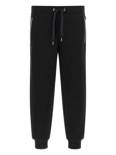Pantaloni Boss cu dungi negru
