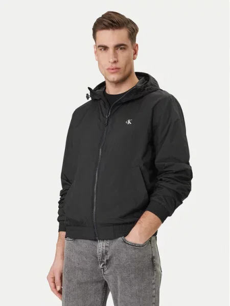 Calvin Klein Jeans Wiatrówka Harrington czarny