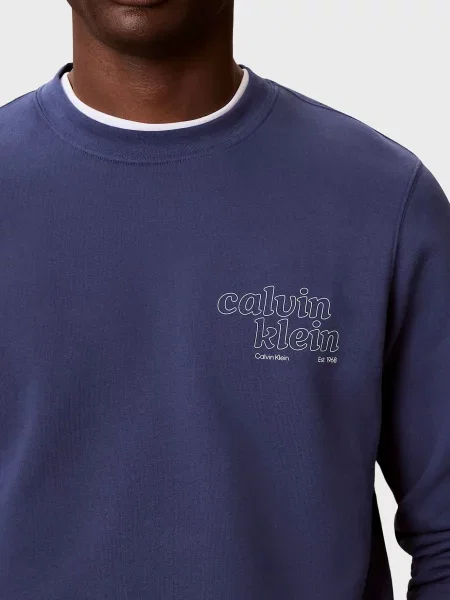 Свитшот Calvin Klein Jeans синий