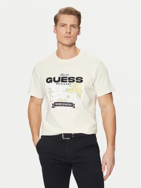 Guess Футболка Écru
