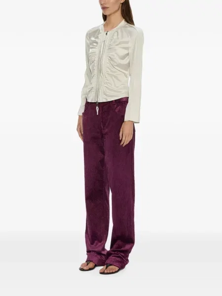 Blugi Christopher Esber de catifea cord violet