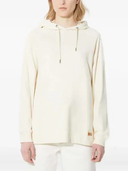 Bluza z kapturem Fjällräven biała
