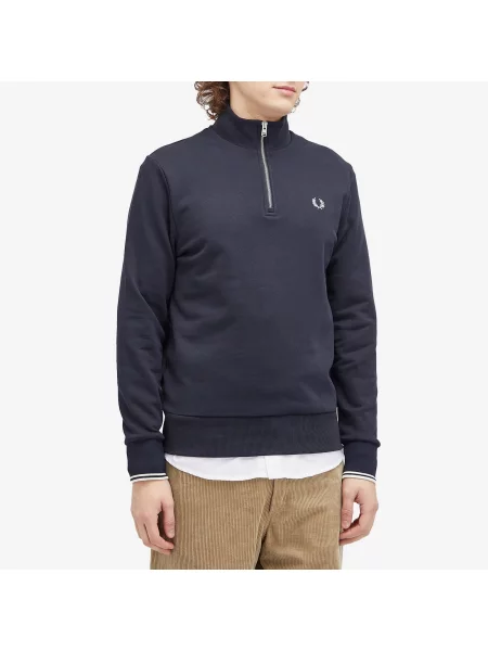 Bluza rozpinana Fred Perry granatowa