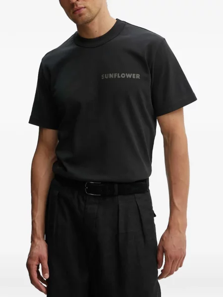 Tricou Sunflower cu imagine negru