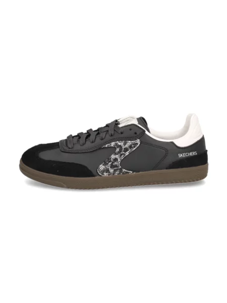 Puntíkaté tenisky Skechers černé