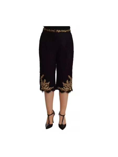 Szorty Dolce And Gabbana koronkowe czarne
