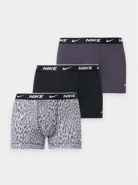 NIKE Underwear Boksarice Everyday siva / jelka / sivka bela