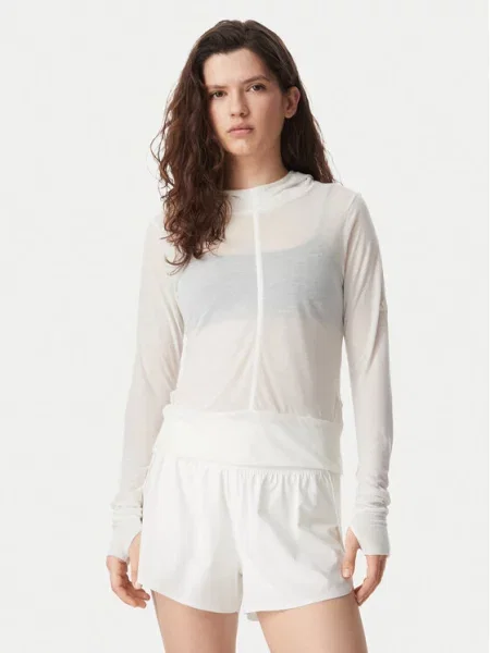 Adidas Džemperis Soft Lux Sheer Hooded Kreminė