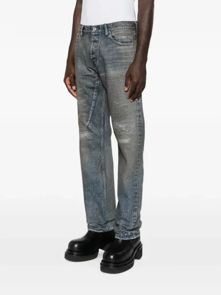 Τζιν Rick Owens Drkshdw με φθαρμένο εφέ μπλε