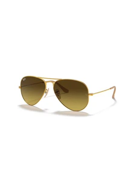 Ray-Ban – Okulary AVIATOR LARGE METAL żółte