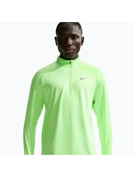 Běžecká mikina Nike Stride Dri-Fit lime blast zelená