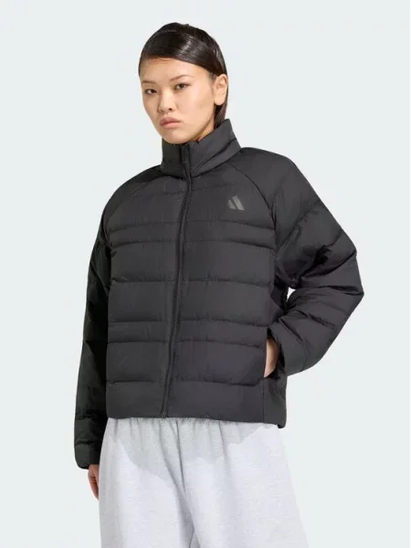 Adidas Geacă de iarnă Essentials Packable negru