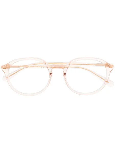 Ochelari de soare ovali Gucci Eyewear cu autograf roz