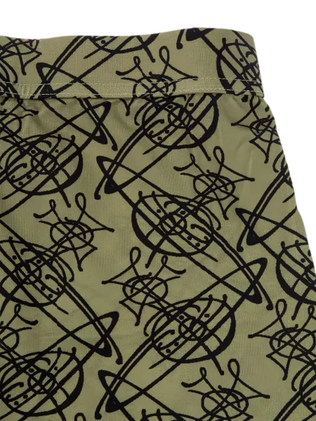 Boxeri Vivienne Westwood cu imagine verde