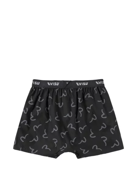 Boxeri Evisu cu imagine negru