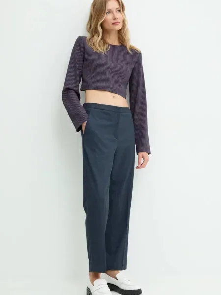 Блузка Answear Lab візерунок фіолетовий