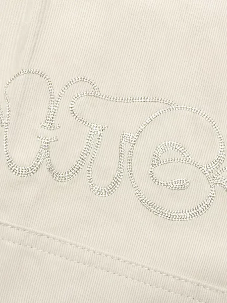 Pantaloni Honor The Gift cu broderie
