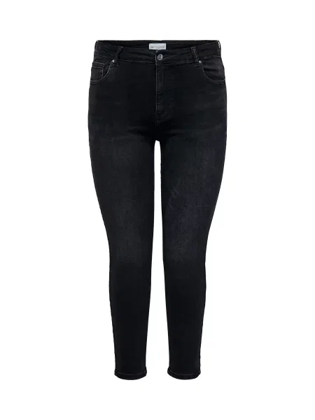 ONLY Carmakoma Jeans CARRUSH' negru