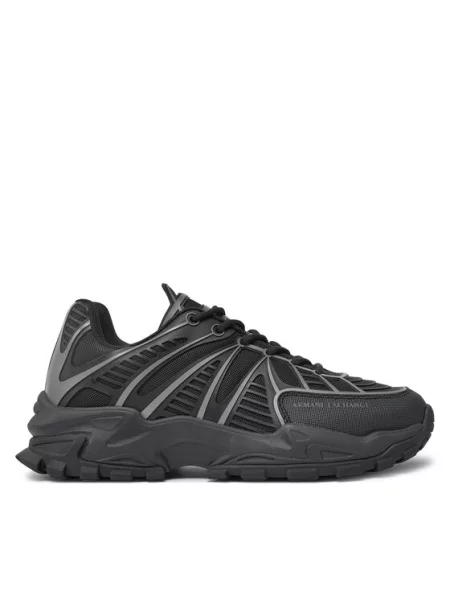Sneakersy Armani Exchange czarne