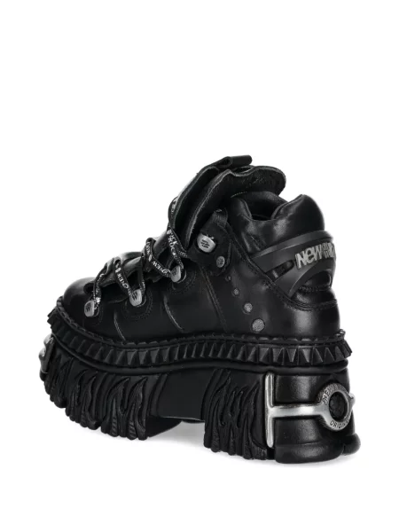 Маратонки New Rock на платформе черно