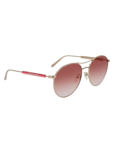 Okulary przeciwsłoneczne Longchamp żółte