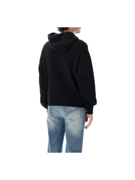 Bluza z kapturem Amiri z kapturem czarna