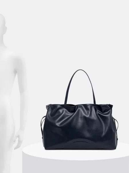 Кожаная сумка шоппер Tory Burch