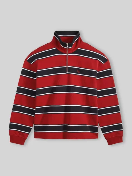 Bluza o kroju relaxed fit z czystej bawełny Levi's czerwona