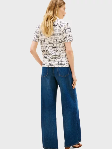 Поло Tommy Hilfiger біле