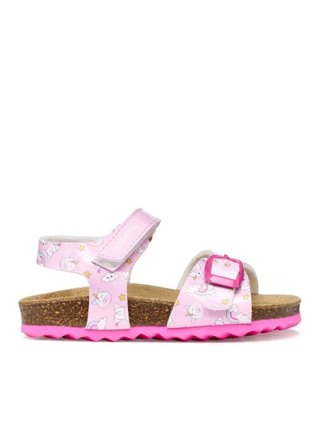 Geox Sandale B Sandal Chalki Girl M ružičasta