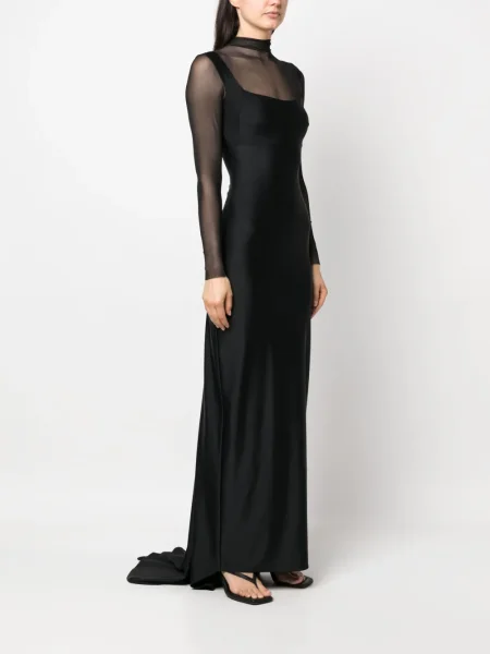 Rochie Atu Body Couture transparente negru