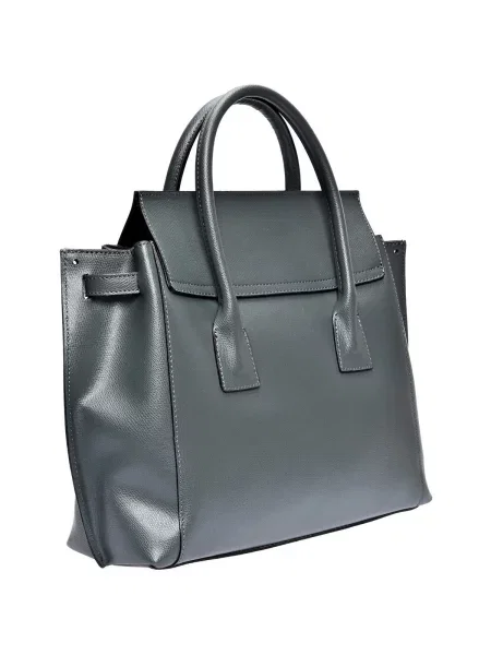 Geantă shopper Luisa Vannini gri