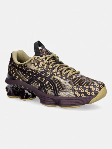 Sneakersy Asics brązowe