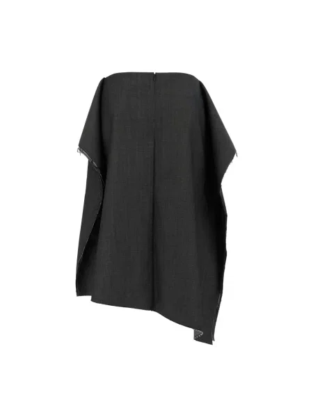 Spódnica midi Niccolò Pasqualetti do kolan szara