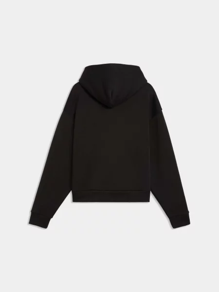 Флисовое худи Puma черное