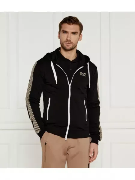 Hanorac | Longline Fit negru