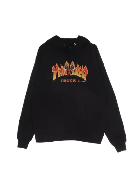 Bluza Thrasher z nadrukiem czarna