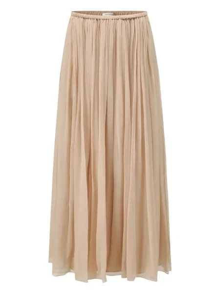 Šilkinis plisuotas plisuotas sijonas Into The East