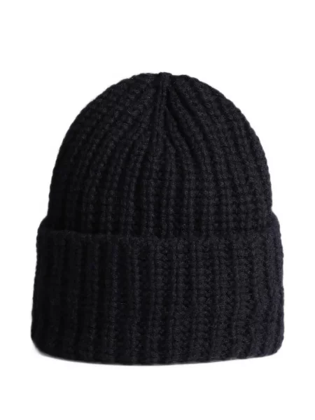 Căciulă Scaglione tricotate chunky negru