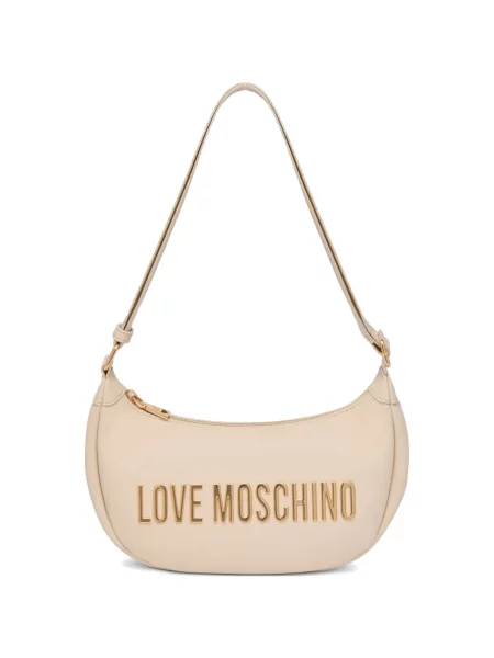Geantă Love Moschino cu bretele cu autograf